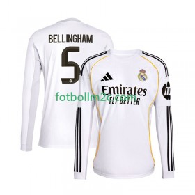 Fußballtrikots Real Madrid Jude Bellingham 5 Heim Trikotsatz 2025-2026 Langarm